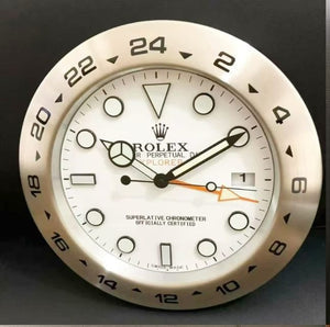Rolex-Style Explorer Wall Clock ©