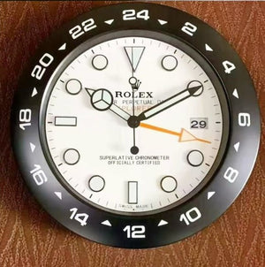 Rolex-Style Explorer Wall Clock ©